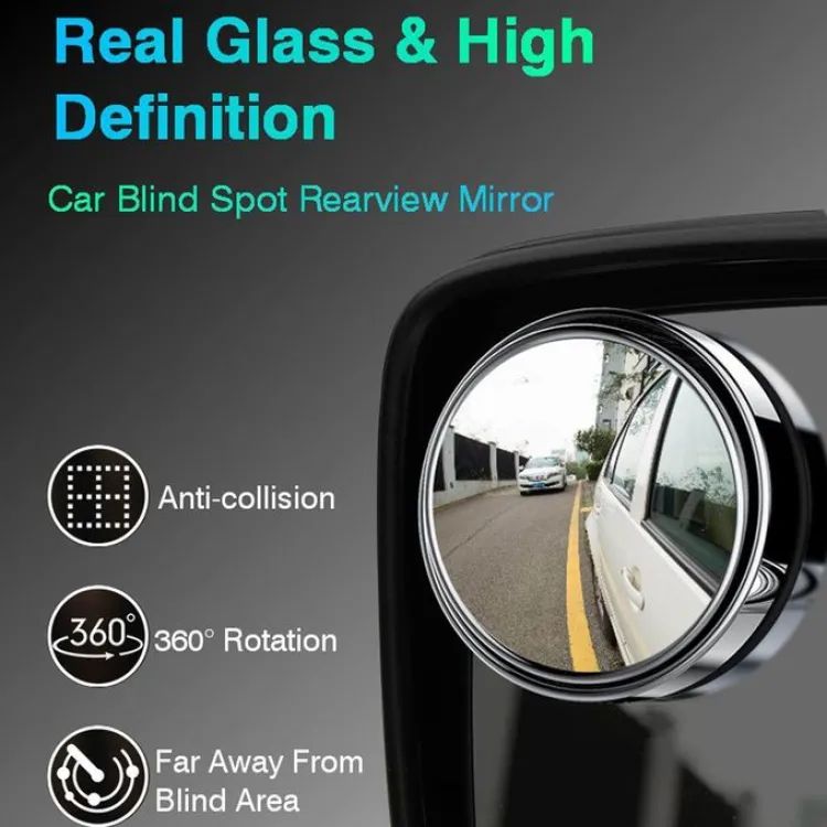 Car Round Mirror 360